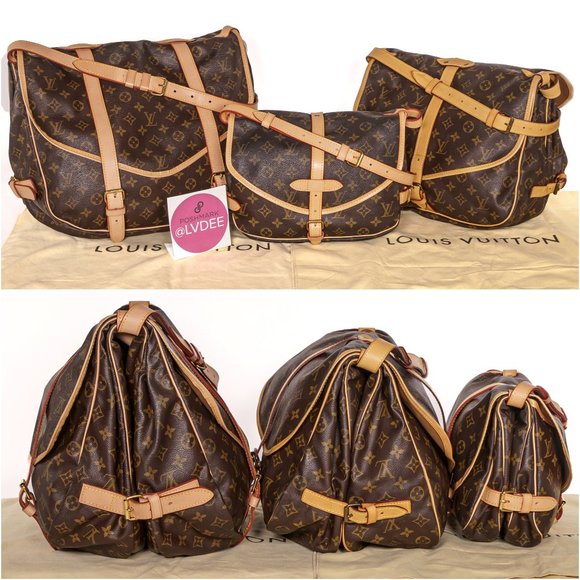 How to identify LOUIS VUITTON Saumur Family Lineup - Picture 1 of 5